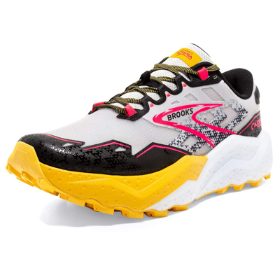DAMSKIE BUTY DO BIEGANIA BROOKS CALDERA 7 - LUNAR ROCK/LEMON CHROME/BLACK